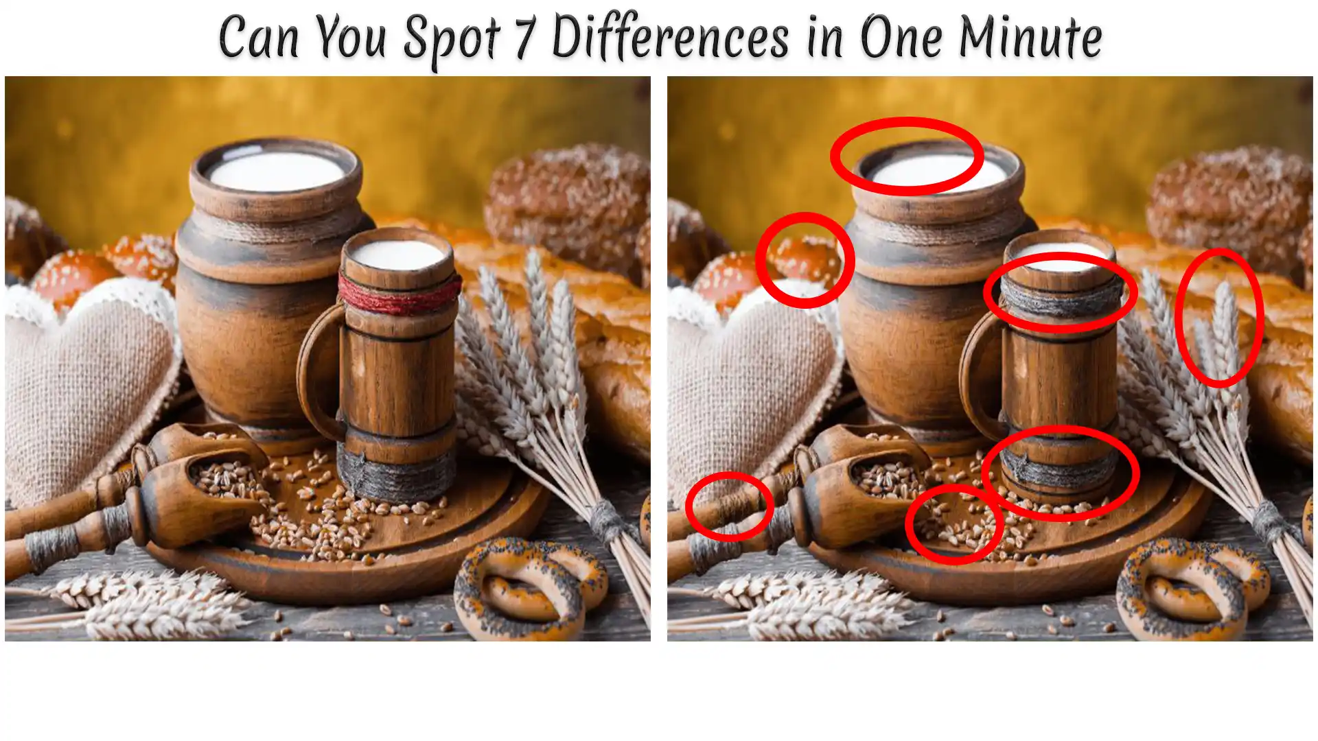 Optical Illusion, Find differences